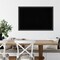 Cork Board, Mezzanotte Black Wood Frame - Bulletin Board, Organization Board, Pin Board